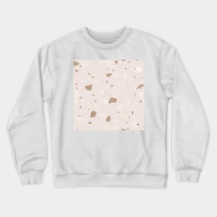 Neutral Terrazzo / Modern Minimalism Crewneck Sweatshirt